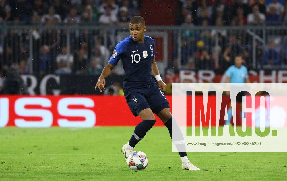 Kylian Mbappe France France 06 09 2018 Germany vs France Allianz Arena Munich UEFA Nations League 1 Gameday