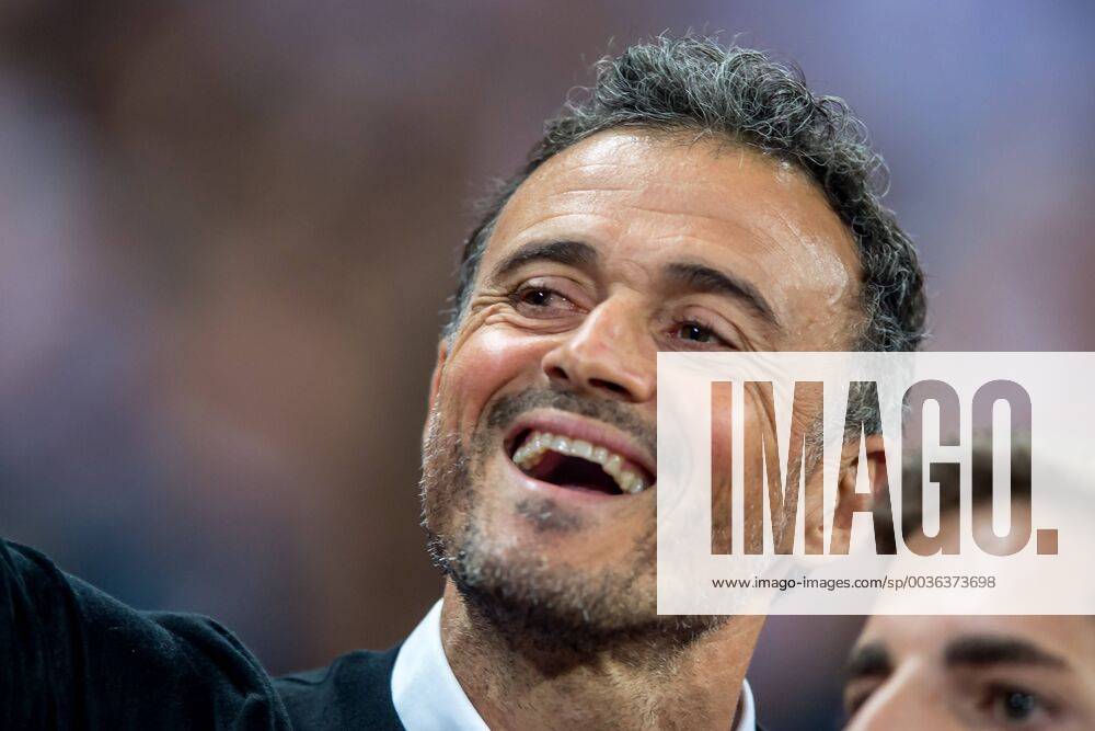 Luis Enrique Head Coach of Spain during the UEFA Nation League, Group 4, League A match between England and Spain at Wembley Stadium, London, England on 8 September 2018. Salvio Calabrese Soccer: England v Spain.UEFA Nation League Group Stage.8 9 2018 - ZUMAa181 20180908_zaa_a181_074