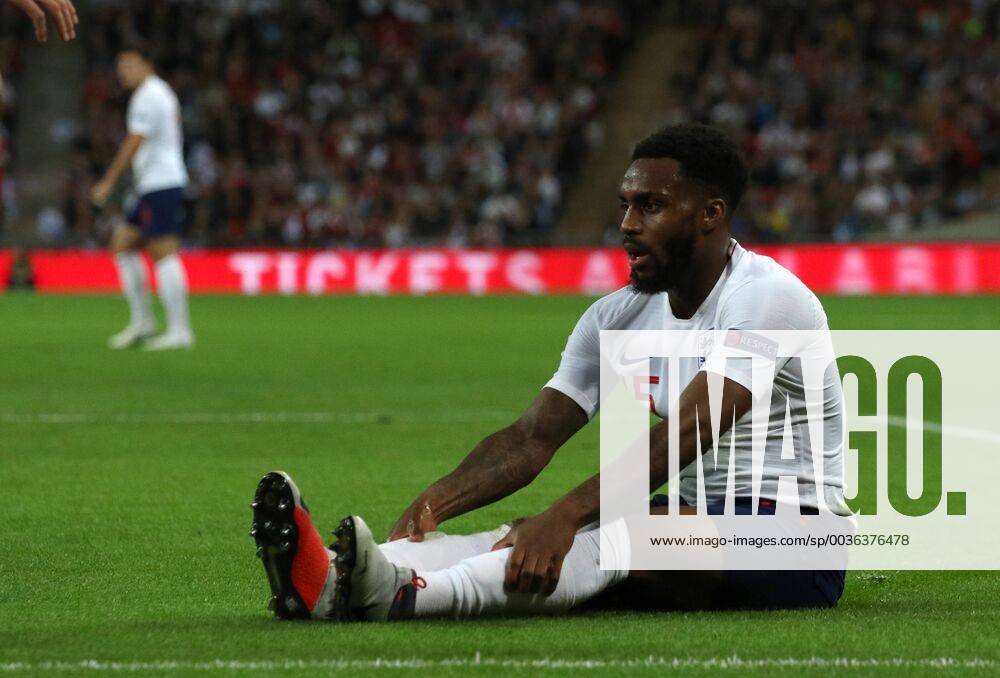 Danny Rose (E) at the UEFA Nations League A, Group 4, between England and Spain, at Wembley Stadium, London, on September 8, 2018. **THIS PICTURE IS FOR **