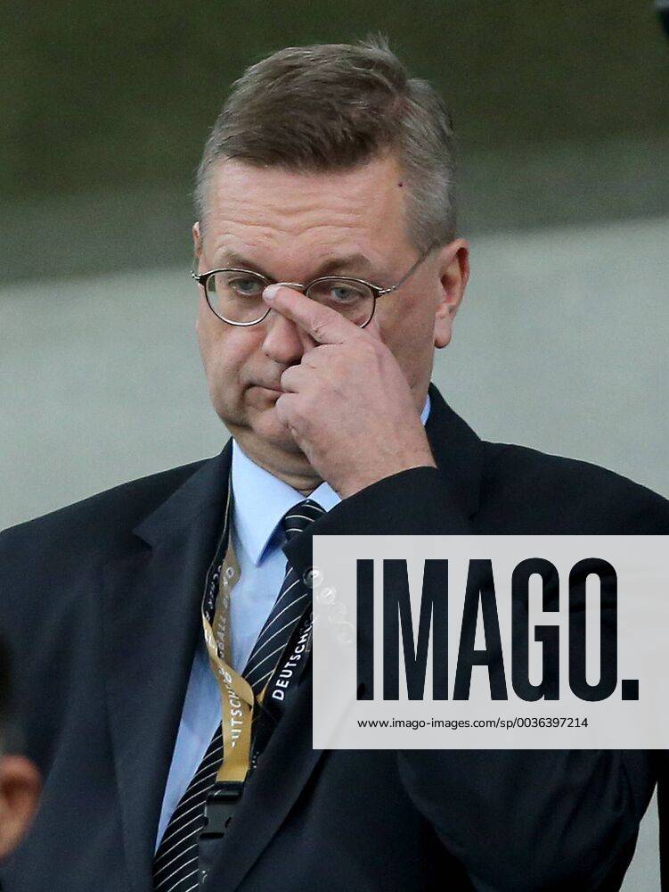 President Reinhard Grindel Germany Friendly Match Germany vs. Peru Friendly Match Germany vs. Peru 2018 19 Soccer 09 09 2018 Sinsheim