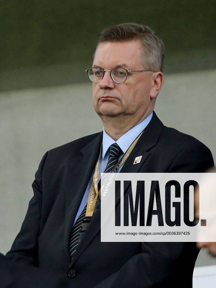 President Reinhard Grindel Germany Friendly Match Germany vs. Peru Friendly Match Germany vs. Peru 2018 19 Soccer 09 09 2018 Sinsheim