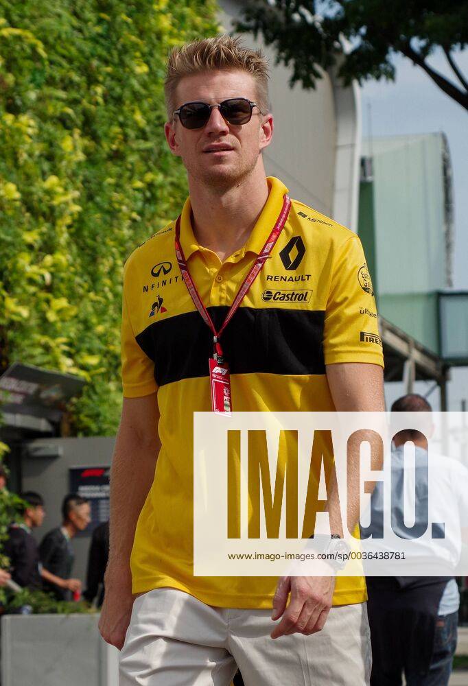 Nico Huelkenberg Renault F1 Team formula 1 GP Singapore 13 09 2018 Photo mspb Jerry Andre Nico Huelkenberg Formula 1 GP Singapore 2018