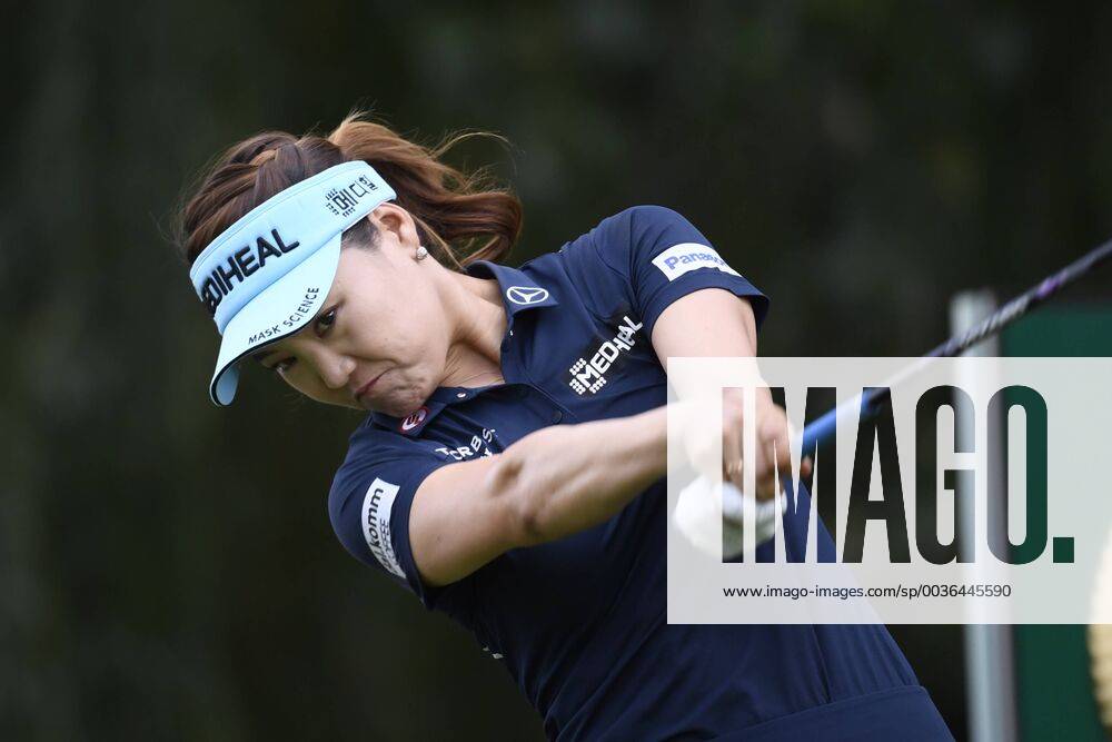 (180914) -- EVIAN, Sept. 14, 2018 -- Ryu So Yeon of South Korea plays a shot during the first round of the Evian Golf Championship on Sept. 13, 2018 in Evian-les-Bains, France. ) (SP)FRANCE-EVIAN-GOLF CHAMPIONSHIP 2018 AlainxGROSCLAUDE