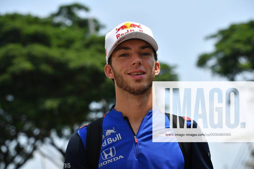 Pierre Gasly Scuderia Toro Rosso Formula 1 GP Singapore 14 09 2018 Photo mspb Jerry Andre Pierre Gasly Formula 1 GP Singapore 2018