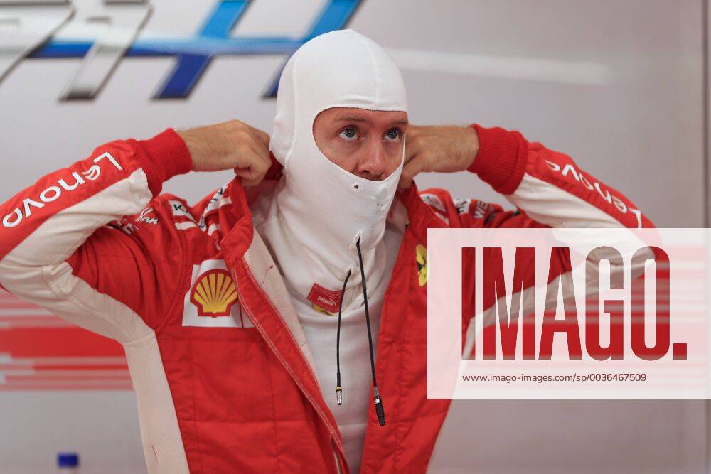 15th September 2018, Marina Bay Street Circuit, Singapore; Formula One Grand Prix of Singapore, Qualification; Scuderia Ferrari, Sebastian Vettel ActionPlus12062515 Octane