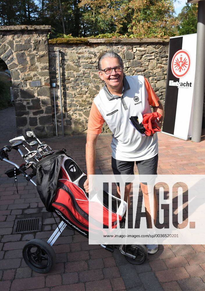 GER Hanau Golf Club Hanau Wilhelmsbad Eintracht Frankfurt Golf Open in a good mood Rainer Falkenhain Eintracht Frankfurt DFL regulations prohibit any use of images as image sequences and or quasi video