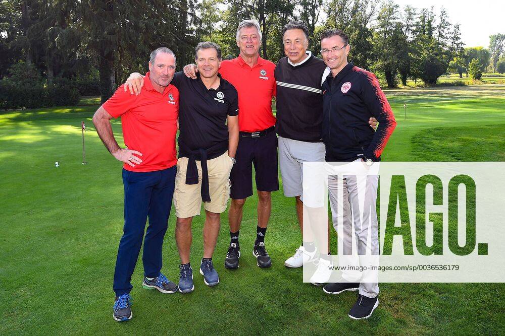 Golf 13 Eintracht Frankfurt Open Golf Uwe Bein Andreas Moeller Kurt Kluehspies Klaus Gerster Alex Schur Hanau