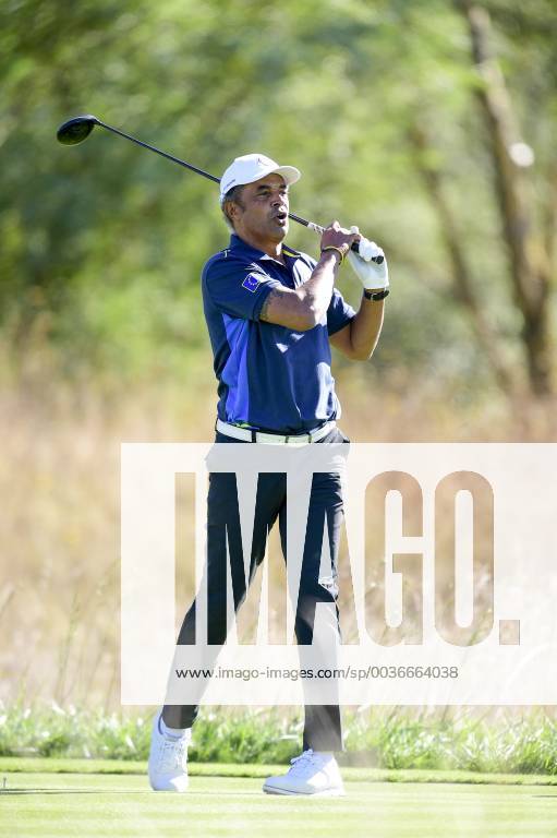 Yannick Noah (Celeb team Europe) CELEBRITES : Match des Celebrites - Ryder Cup - 25 09 2018 JBAutissier Panoramic