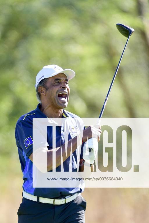 Yannick Noah (Celeb team Europe) CELEBRITES : Match des Celebrites - Ryder Cup - 25 09 2018 JBAutissier Panoramic