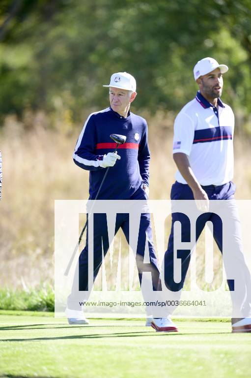 John McEnroe (Celeb Team USA) CELEBRITES : Match des Celebrites - Ryder Cup - 25 09 2018 JBAutissier Panoramic