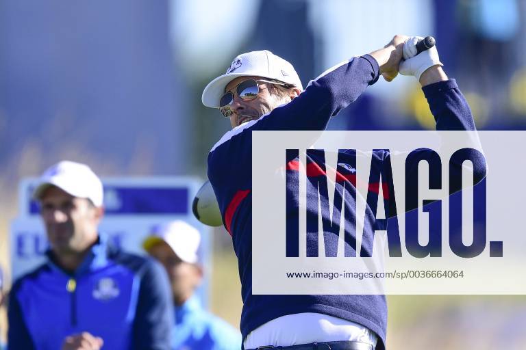 Luke Wilson (Celeb Team USA) CELEBRITES : Match des Celebrites - Ryder Cup - 25 09 2018 JBAutissier Panoramic
