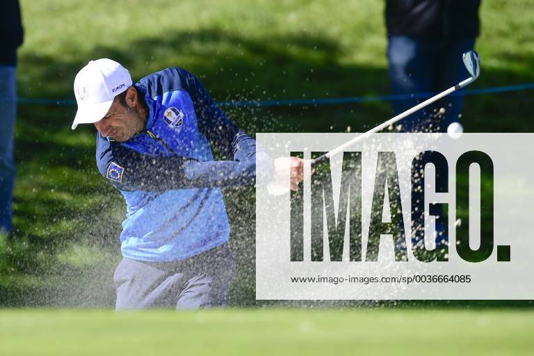 Luis Figo (Celeb team Europe) CELEBRITES : Match des Celebrites - Ryder Cup - 25 09 2018 JBAutissier Panoramic