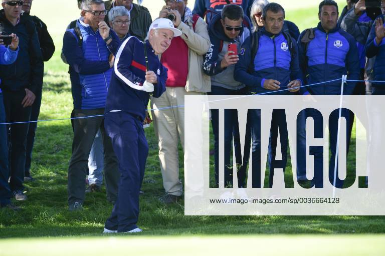 John McEnroe (Celeb Team USA) CELEBRITES : Match des Celebrites - Ryder Cup - 25 09 2018 JBAutissier Panoramic