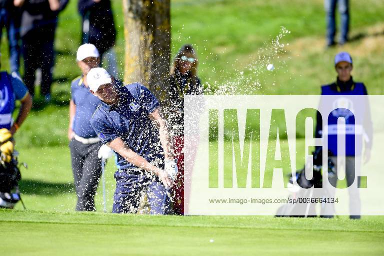 Guy Forget (Celeb team Europe) CELEBRITES : Match des Celebrites - Ryder Cup - 25 09 2018 JBAutissier Panoramic