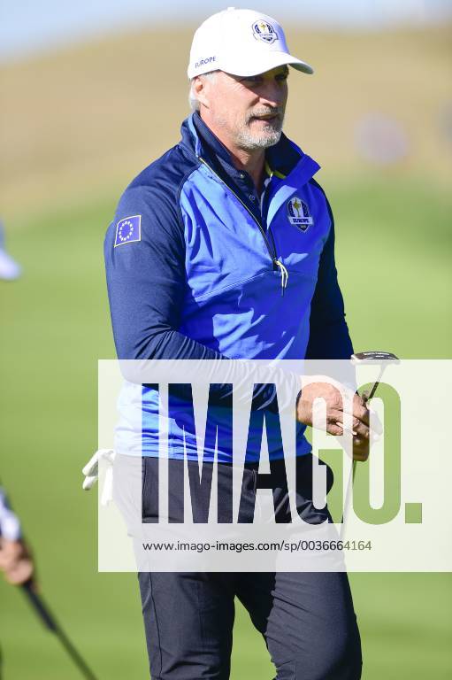 David Ginola (Celeb team Europe) CELEBRITES : Match des Celebrites - Ryder Cup - 25 09 2018 JBAutissier Panoramic