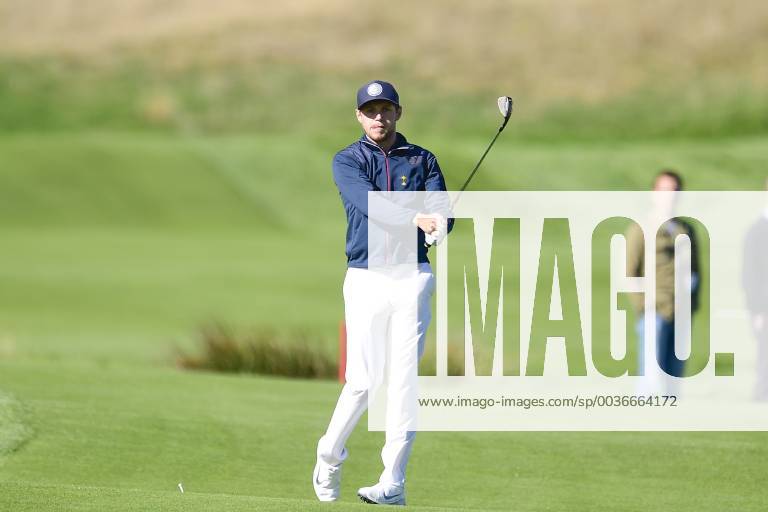 Jamie Dornan (Celeb team Europe) CELEBRITES : Match des Celebrites - Ryder Cup - 25 09 2018 JBAutissier Panoramic