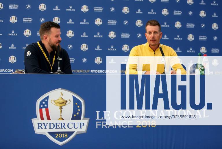 2018 Ryder Cup Previews, Albatros Course, Le Golf National, Saint-Quentin-en-Yvelines, Paris 27 9 2018 Europe s Henrik Stenson Henrik Stenson 27 9 2018