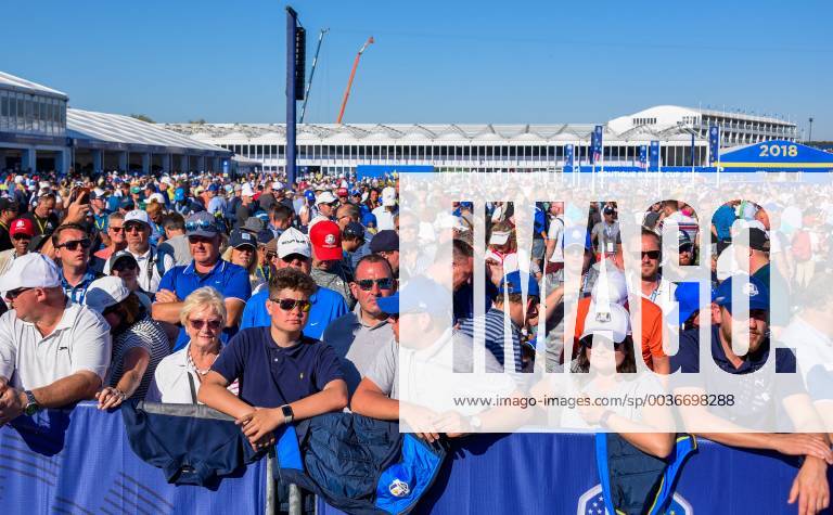 Golf, Ryder Cup, Eröffnungsfeier Ambiance GOLF : Cup Ryder 2018 - St Quentin en Yvelines - 27 09 2018 FedericoPestellini Panoramic