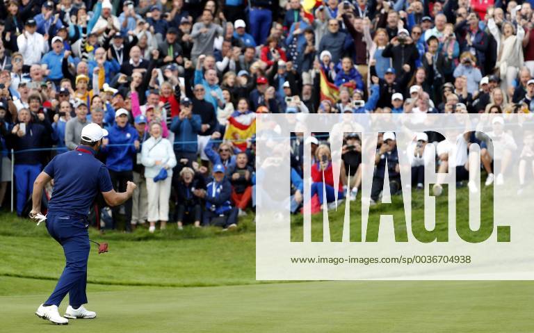 Spanish Jon Rahm competes the Ryder Cup 2018 at The Golf National in Guyancourt, near Paris, France, 28 September 2018. The Ryder Cup 2018 runs from 25 to 30 September. Ryder Cup 2018 !ACHTUNG: NUR REDAKTIONELLE NUTZUNG!