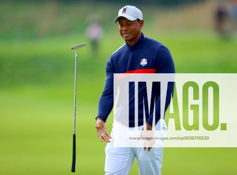 2018 Ryder Cup Day 1, Albatros Course, Le Golf National, Saint-Quentin-en-Yvelines, Paris 28 9 2018 Tiger Woods on the 8th Tiger Woods on the 8th 28 9 2018