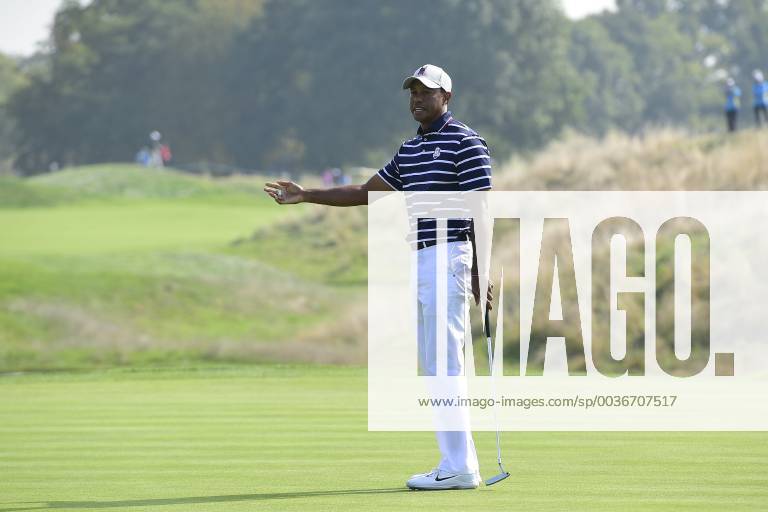 Tiger Woods (Team USA) GOLF : Ryder Cup 2018 - Guyancourt - 28 09 2018 JBAutissier Panoramic