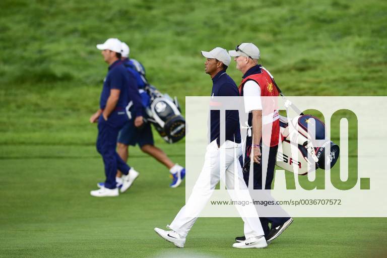 Tiger Woods (Team USA) GOLF : Ryder Cup 2018 - Guyancourt - 28 09 2018 JBAutissier Panoramic