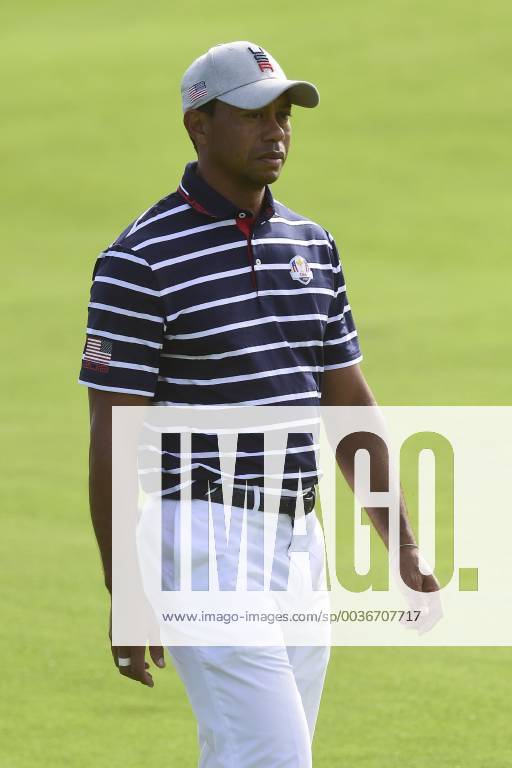 Tiger Woods (Team USA) GOLF : Ryder Cup 2018 - Guyancourt - 28 09 2018 JBAutissier Panoramic