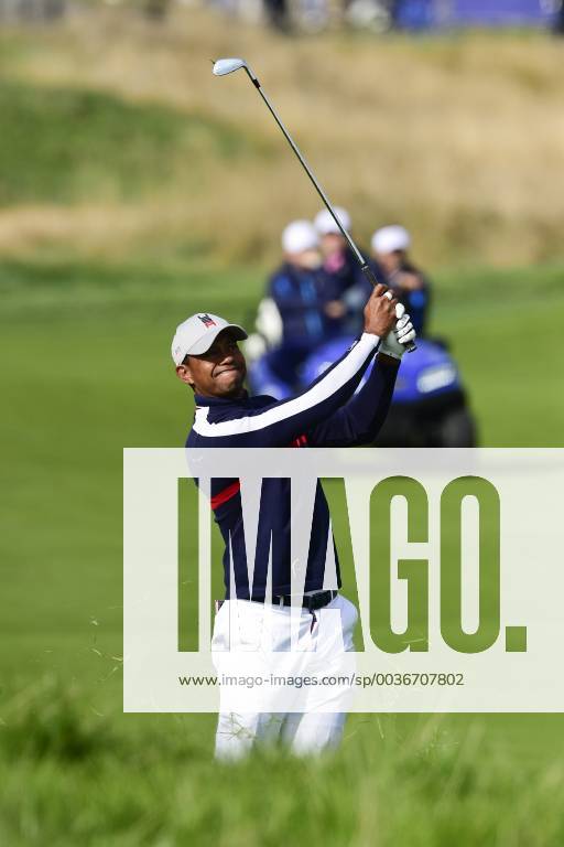 Tiger Woods (Team USA) GOLF : Ryder Cup 2018 - Guyancourt - 28 09 2018 JBAutissier Panoramic