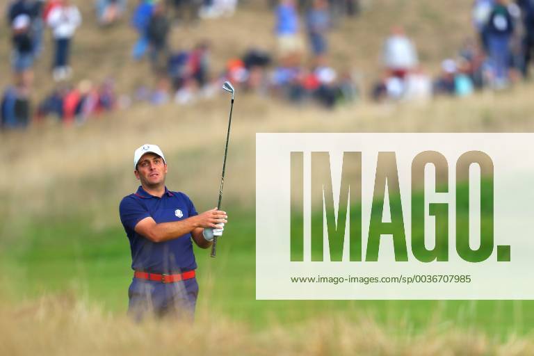 2018 Ryder Cup Day 1, Albatros Course, Le Golf National, Saint-Quentin-en-Yvelines, Paris 28 9 2018 Francesco Molinari on the 3rd fairway Francesco Molinari on the 3rd fairway 28 9 2018