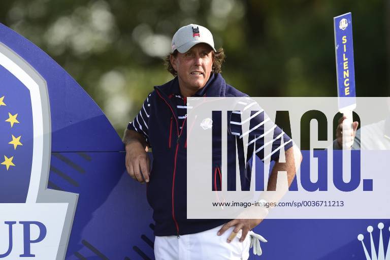 Phil Mickelson (Team USA) GOLF : Ryder Cup 2018 - Guyancourt - 28 09 2018 JBAutissier Panoramic