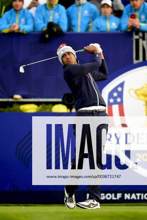 Tony Finau (Team USA) GOLF : Ryder Cup 2018 - Guyancourt - 29 09 2018 JBAutissier Panoramic