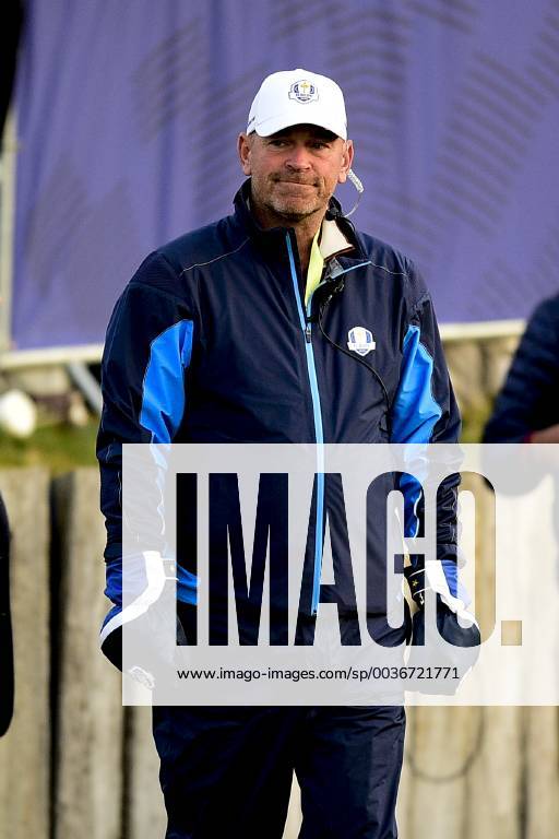 European Ryder Cup team captain, Thomas Bjorn of Denmark (Team Europ) GOLF : Ryder Cup 2018 - Guyancourt - 29 09 2018 JBAutissier Panoramic