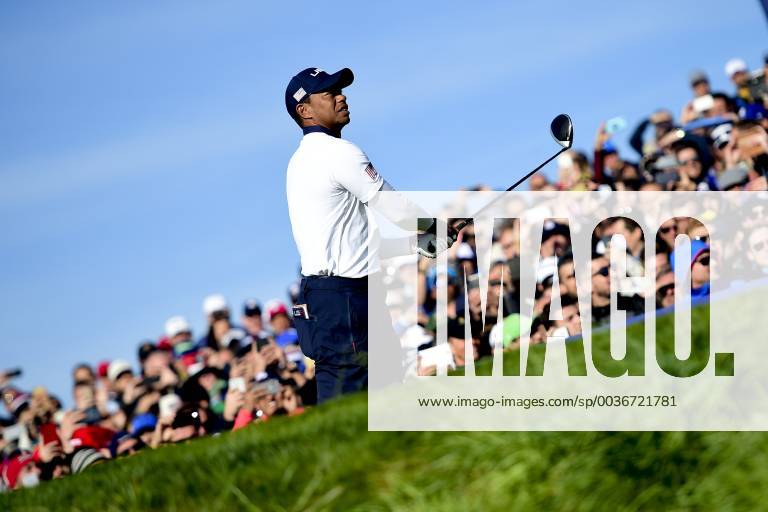 Tiger Woods (Team USA) GOLF : Ryder Cup 2018 - Guyancourt - 29 09 2018 JBAutissier Panoramic