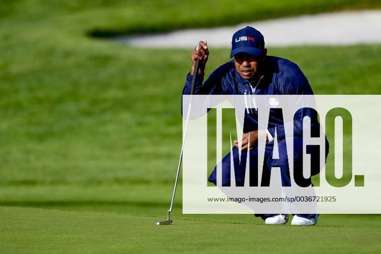 Tiger Woods (Team USA) GOLF : Ryder Cup 2018 - Guyancourt - 29 09 2018 JBAutissier Panoramic