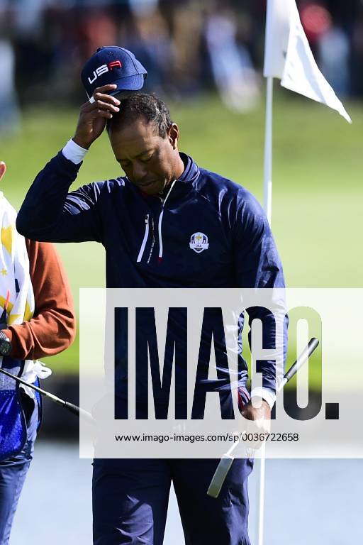 Tiger Woods (Team USA) GOLF : Ryder Cup 2018 - Guyancourt - 29 09 2018 JBAutissier Panoramic