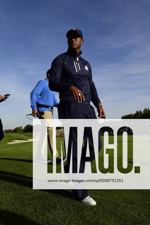 Tiger Woods (Team USA) GOLF : Ryder Cup 2018 - Guyancourt - 29 09 2018 JBAutissier Panoramic
