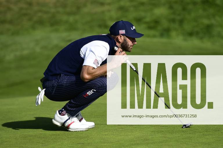 Dustin Johnson (Team USA) GOLF : Ryder Cup 2018 - Guyancourt - 29 09 2018 JBAutissier Panoramic