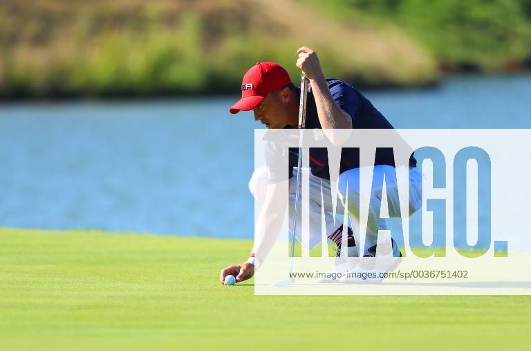 2018 Ryder Cup, Albatros Course, Le Golf National, Saint-Quentin-en-Yvelines, Paris 30 9 2018 Justin Thomas on the 2nd green Justin Thomas on the 2nd green 30 9 2018