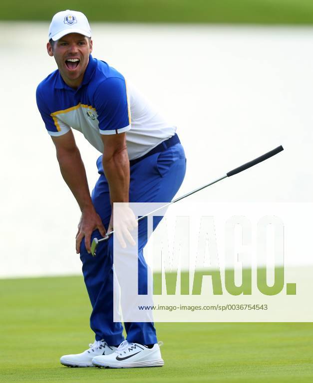 2018 Ryder Cup, Albatros Course, Le Golf National, Saint-Quentin-en-Yvelines, Paris 30 9 2018 Paul Casey on the 18th green Paul Casey on the 18th green 30 9 2018