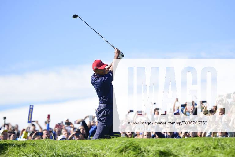 Tiger Woods (Team USA) GOLF : Ryder Cup 2018 - Guyancourt - 30 09 2018 JBAutissier Panoramic