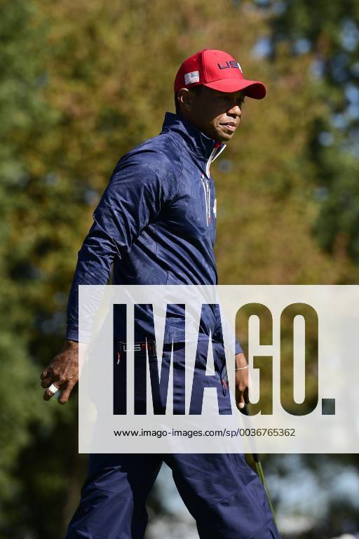 Tiger Woods (Team USA) GOLF : Ryder Cup 2018 - Guyancourt - 30 09 2018 JBAutissier Panoramic