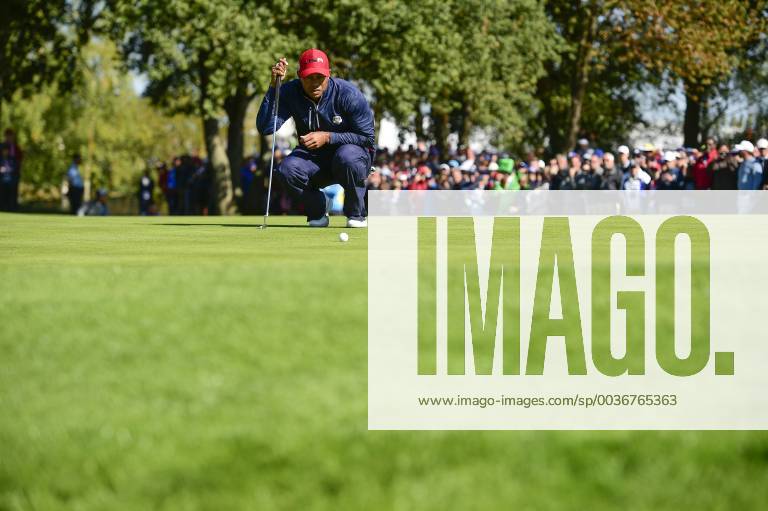 Tiger Woods (Team USA) GOLF : Ryder Cup 2018 - Guyancourt - 30 09 2018 JBAutissier Panoramic
