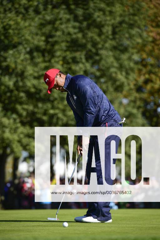 Tiger Woods (Team USA) GOLF : Ryder Cup 2018 - Guyancourt - 30 09 2018 JBAutissier Panoramic