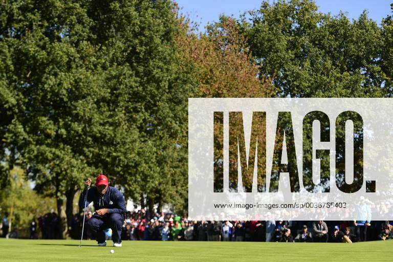 Tiger Woods (Team USA) GOLF : Ryder Cup 2018 - Guyancourt - 30 09 2018 JBAutissier Panoramic