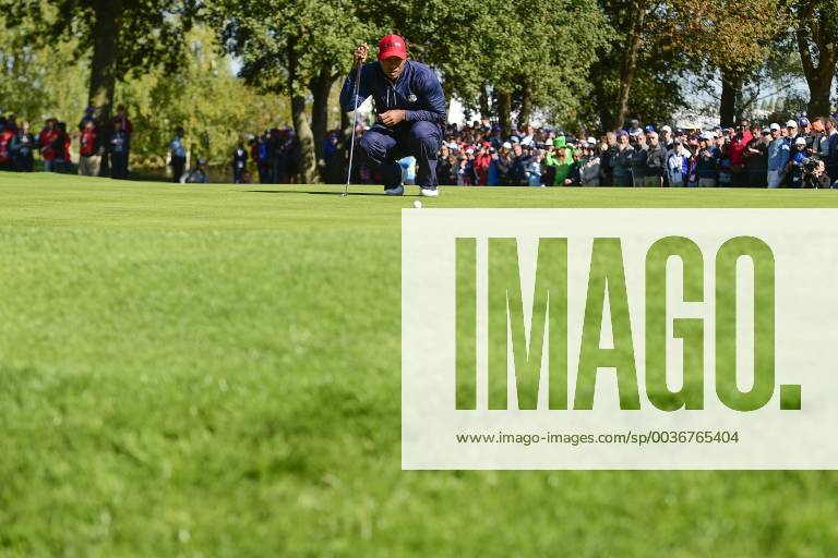 Tiger Woods (Team USA) GOLF : Ryder Cup 2018 - Guyancourt - 30 09 2018 JBAutissier Panoramic