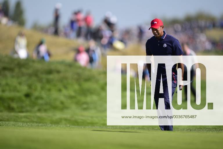 Tiger Woods (Team USA) GOLF : Ryder Cup 2018 - Guyancourt - 30 09 2018 JBAutissier Panoramic