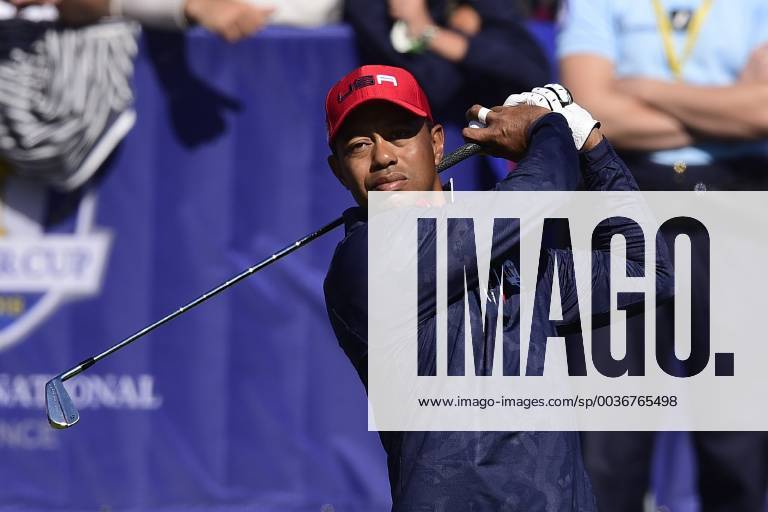 Tiger Woods (Team USA) GOLF : Ryder Cup 2018 - Guyancourt - 30 09 2018 JBAutissier Panoramic
