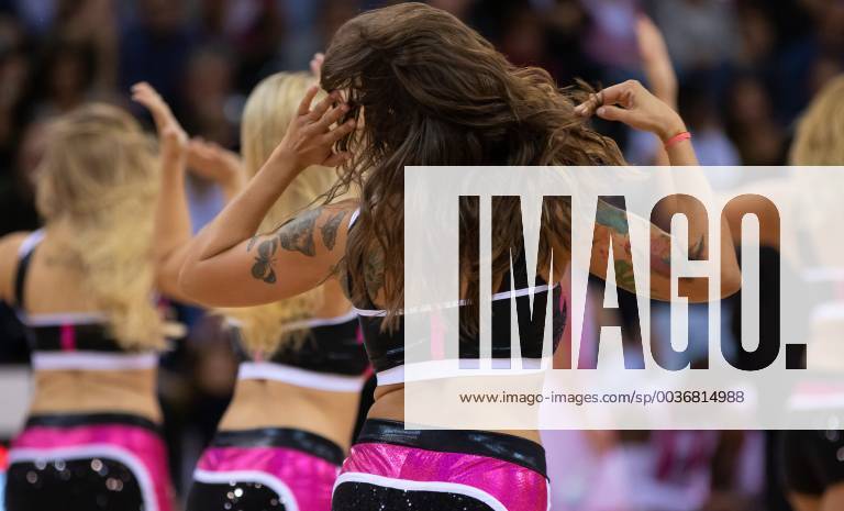 Bonn Germany 03 10 2018 Basketball Bundesliga BBL 2 Gameday Telekom Baskets Bonn vs Basketball Loewen Braunschweig Telekom Baskets Dance Team