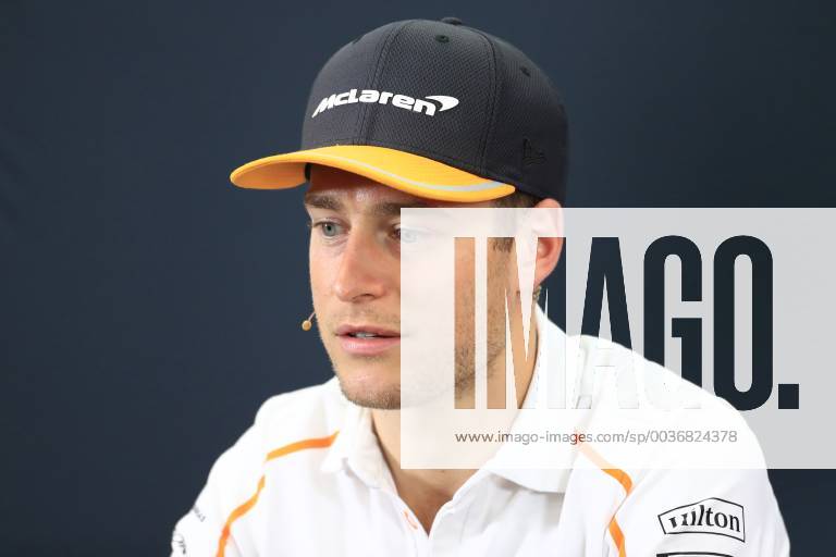 4th October 2018, Suzuka International Racing Course, Suzuka City, Japan; Formula One of Japan, driver arrivals and press conference PK Pressekonferenz McLaren, Stoffel Vandoorne ActionPlus12067936 Octane