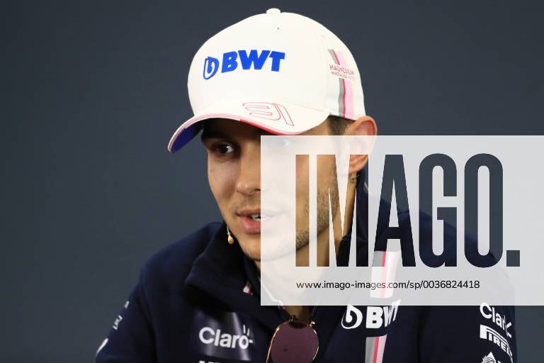 4th October 2018, Suzuka International Racing Course, Suzuka City, Japan; Formula One of Japan, driver arrivals and press conference PK Pressekonferenz Racing Point Force India, Esteban Ocon ActionPlus12067939 Octane